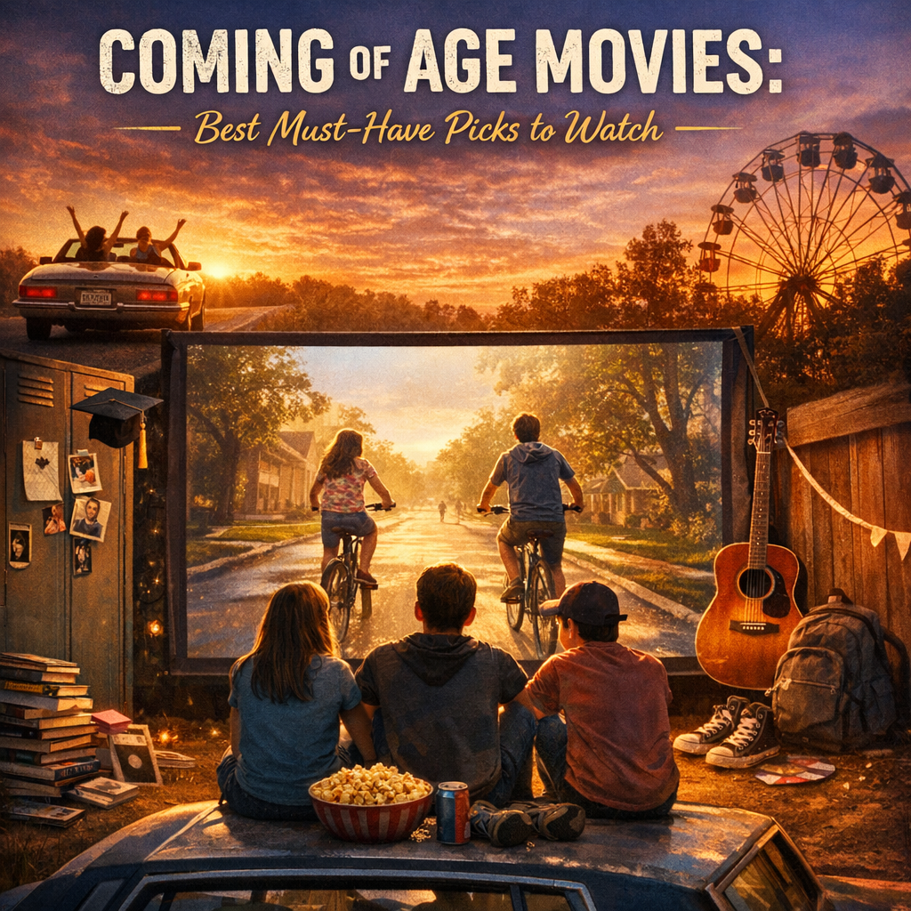 Illustration of Coming of Age Movies: Best Must-Have Picks to Watch