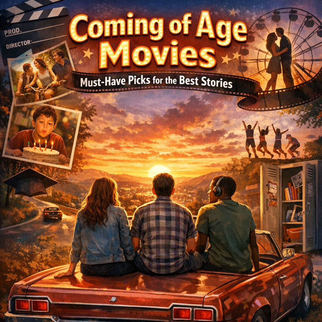 Illustration of Coming of Age Movies: Must-Have Picks for the Best Stories
