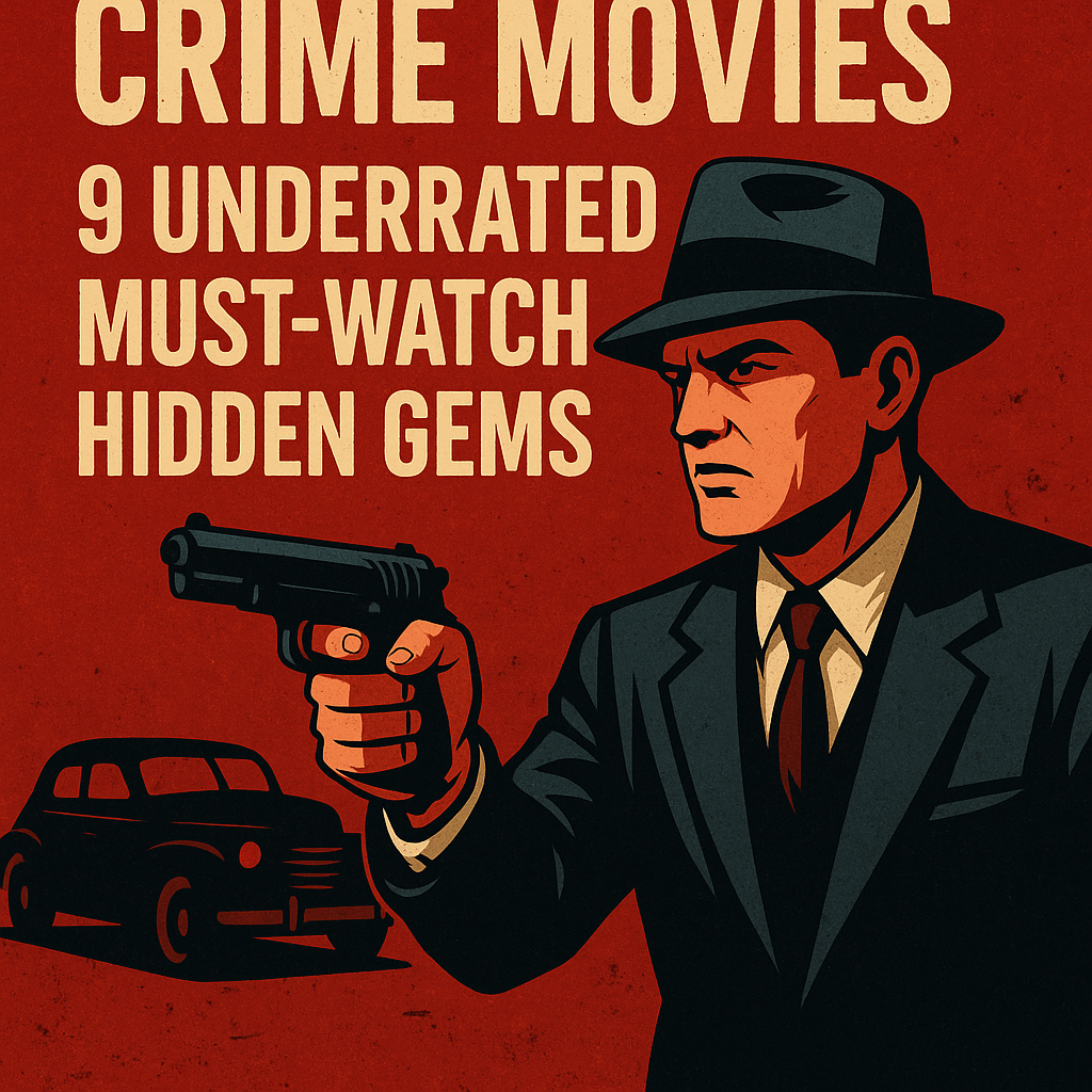 Illustration of Crime Movies: 9 Underrated Must-Watch Hidden Gems