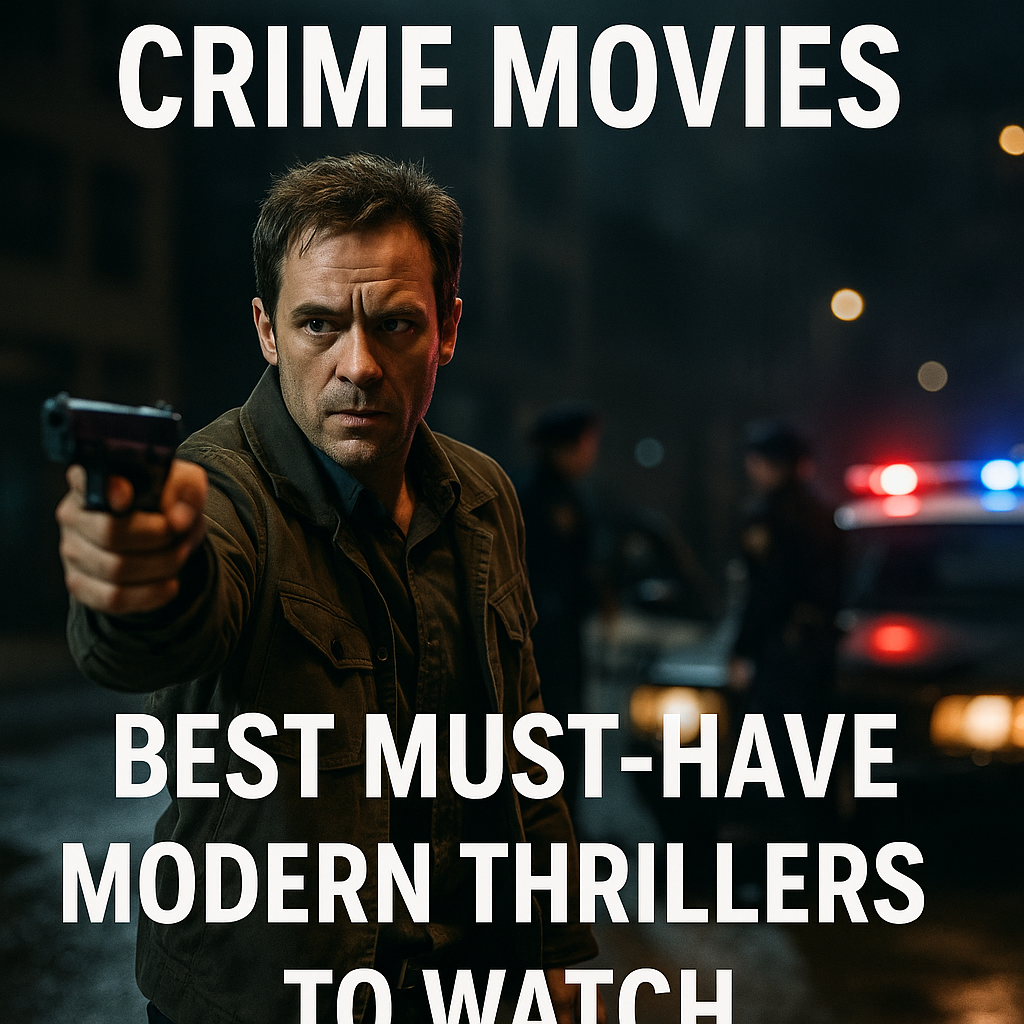 Illustration of Crime Movies: Best Must-Have Modern Thrillers to Watch