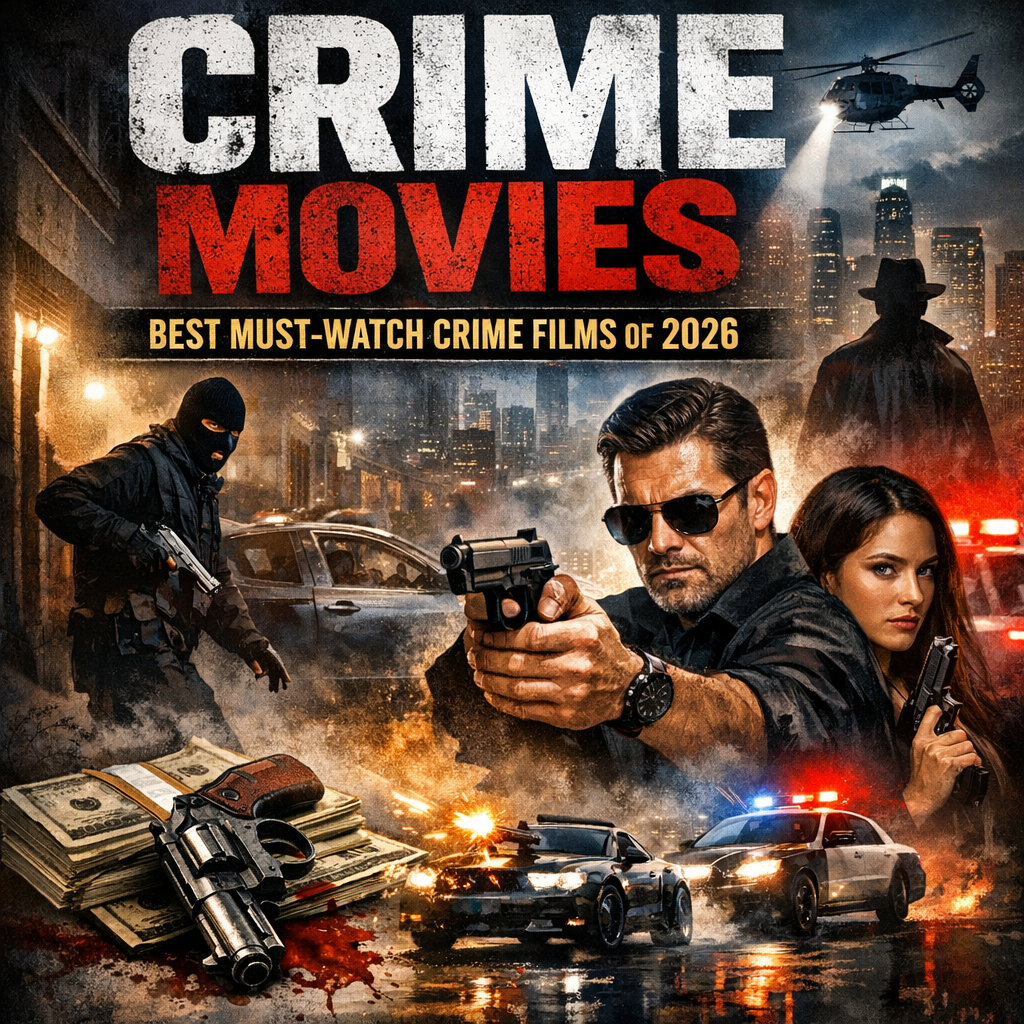 Illustration of Crime Movies: Best Must-Watch Crime Films of 2026