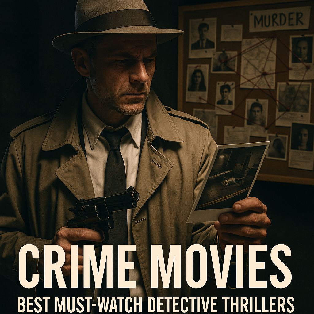 Illustration of Crime Movies: Best Must-Watch Detective Thrillers