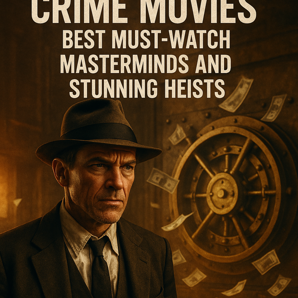 Illustration of Crime Movies: Best Must-Watch Masterminds and Stunning Heists