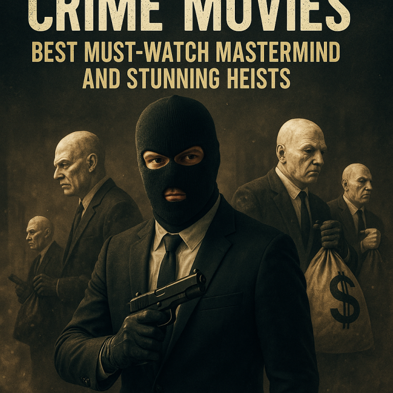 Illustration of Crime Movies: Best Must-Watch Masterminds and Stunning Heists