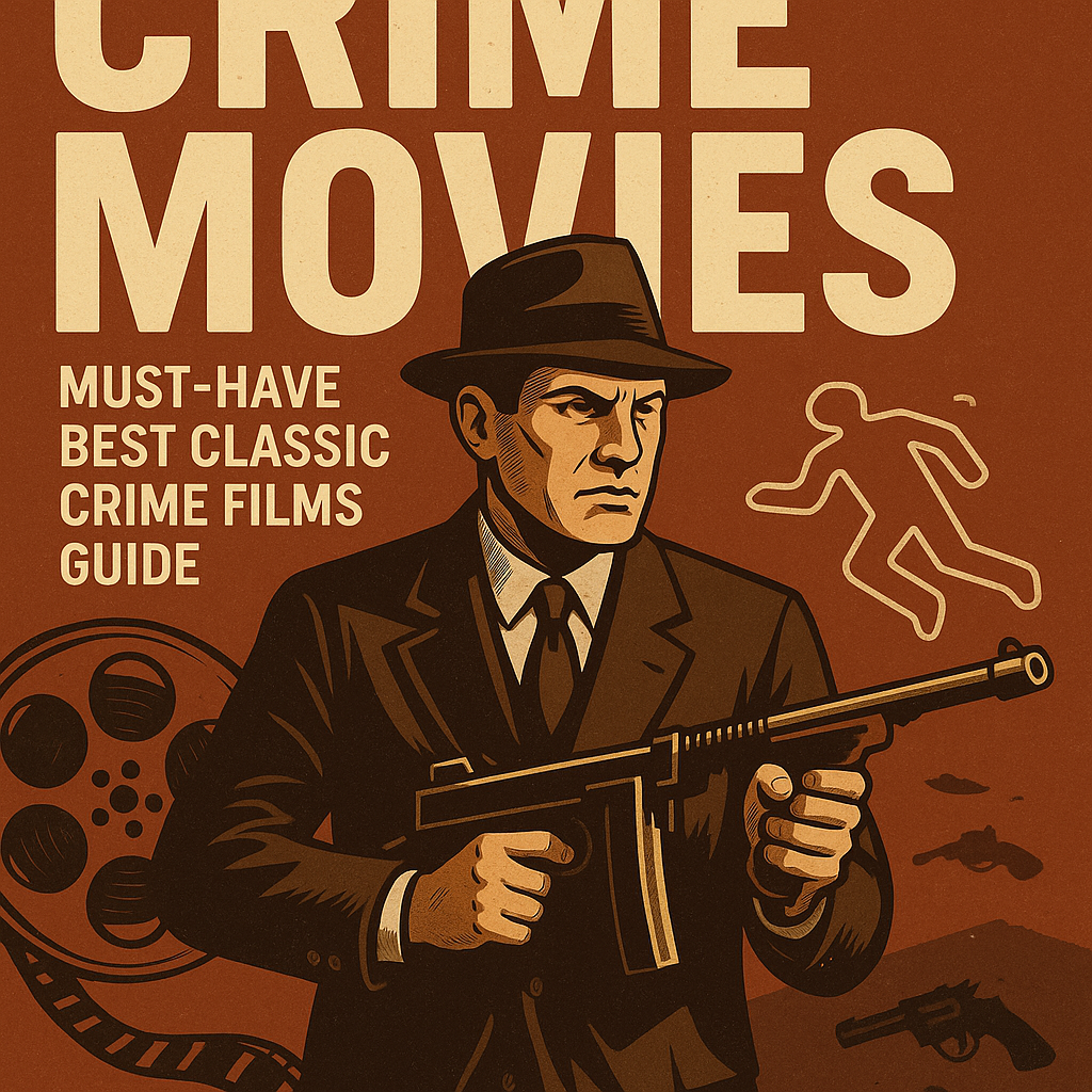 Illustration of Crime Movies: Must-Have Best Classic Crime Films Guide