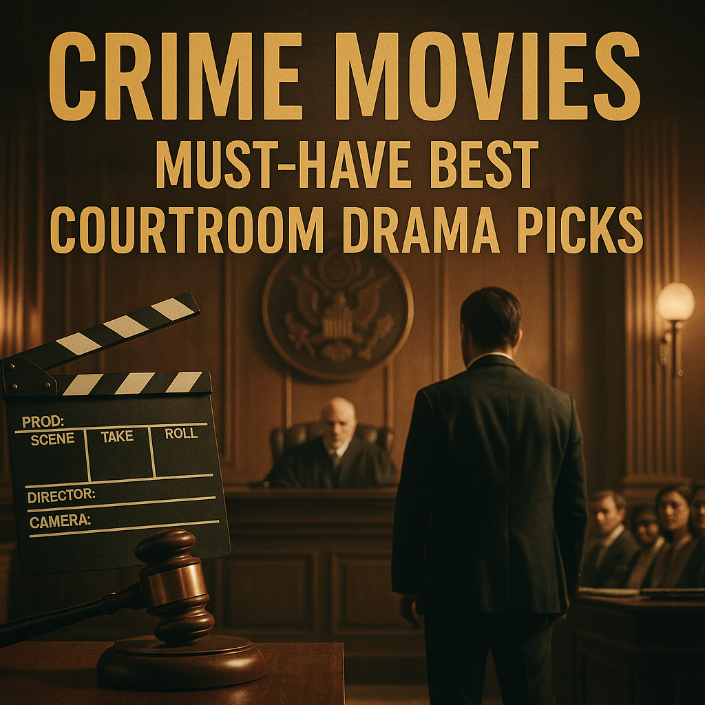 Illustration of Crime Movies: Must-Have Best Courtroom Drama Picks