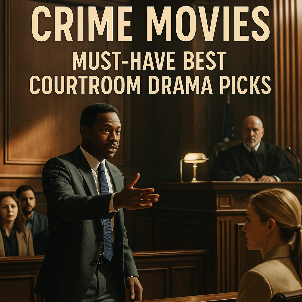 Illustration of Crime Movies: Must-Have Best Courtroom Drama Picks