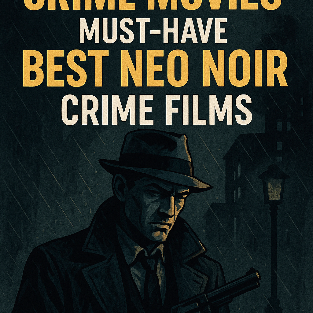 Illustration of crime movies: Must-Have Best Neo Noir Crime Films