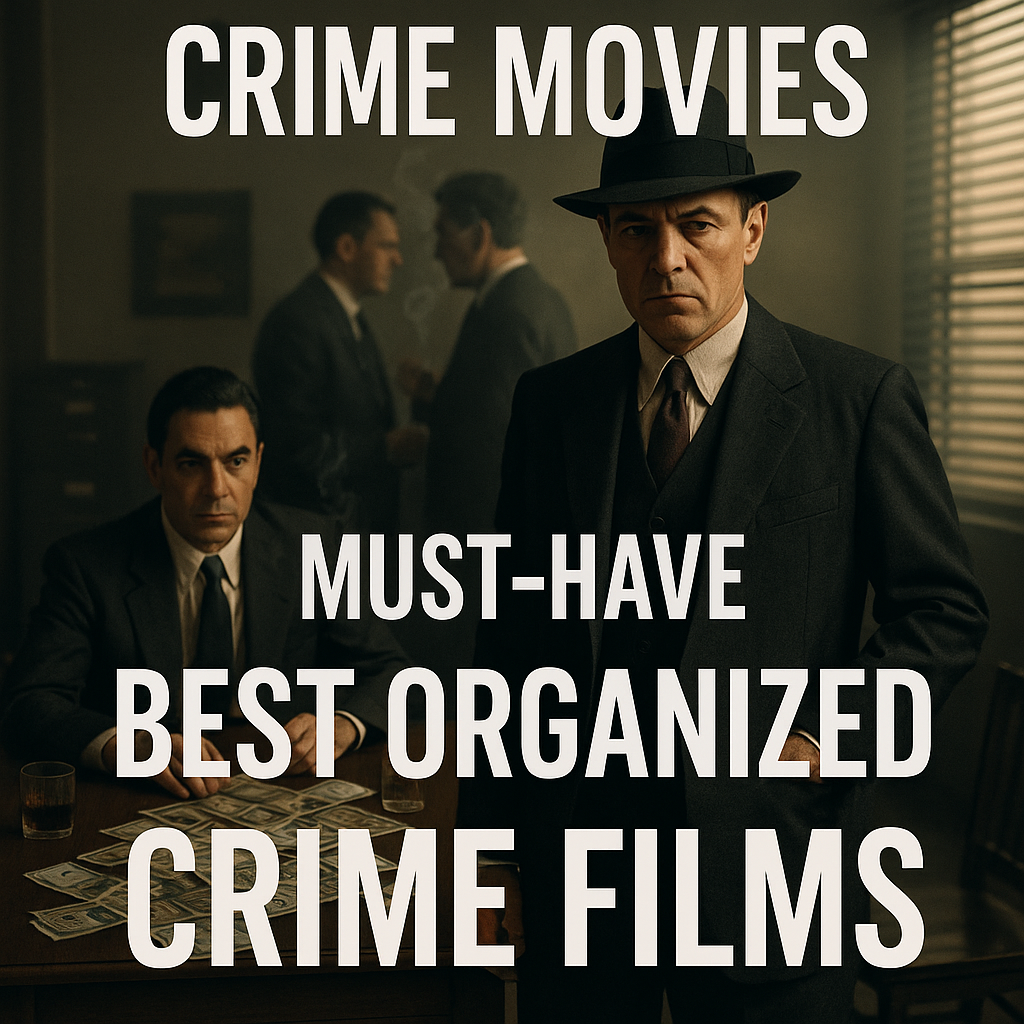 Illustration of Crime Movies: Must-Have Best Organized Crime Films