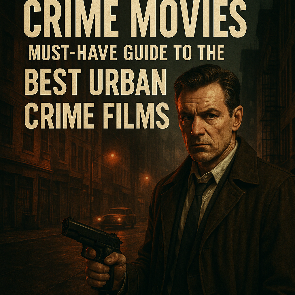 Illustration of Crime Movies: Must-Have Guide to the Best Urban Crime Films