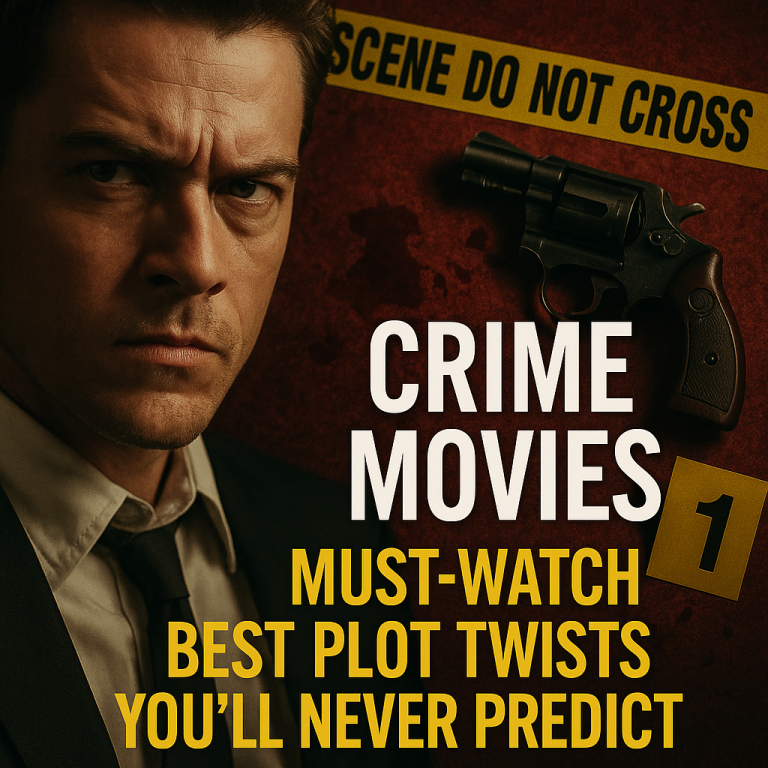 Illustration of Crime Movies: Must-Watch Best Plot Twists You’ll Never Predict
