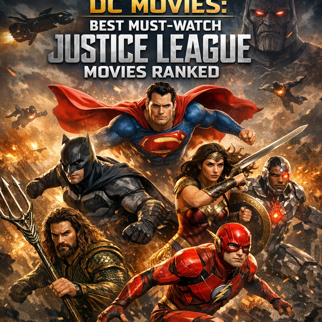 Illustration of DC Movies: Best Must-Watch Justice League Movies Ranked