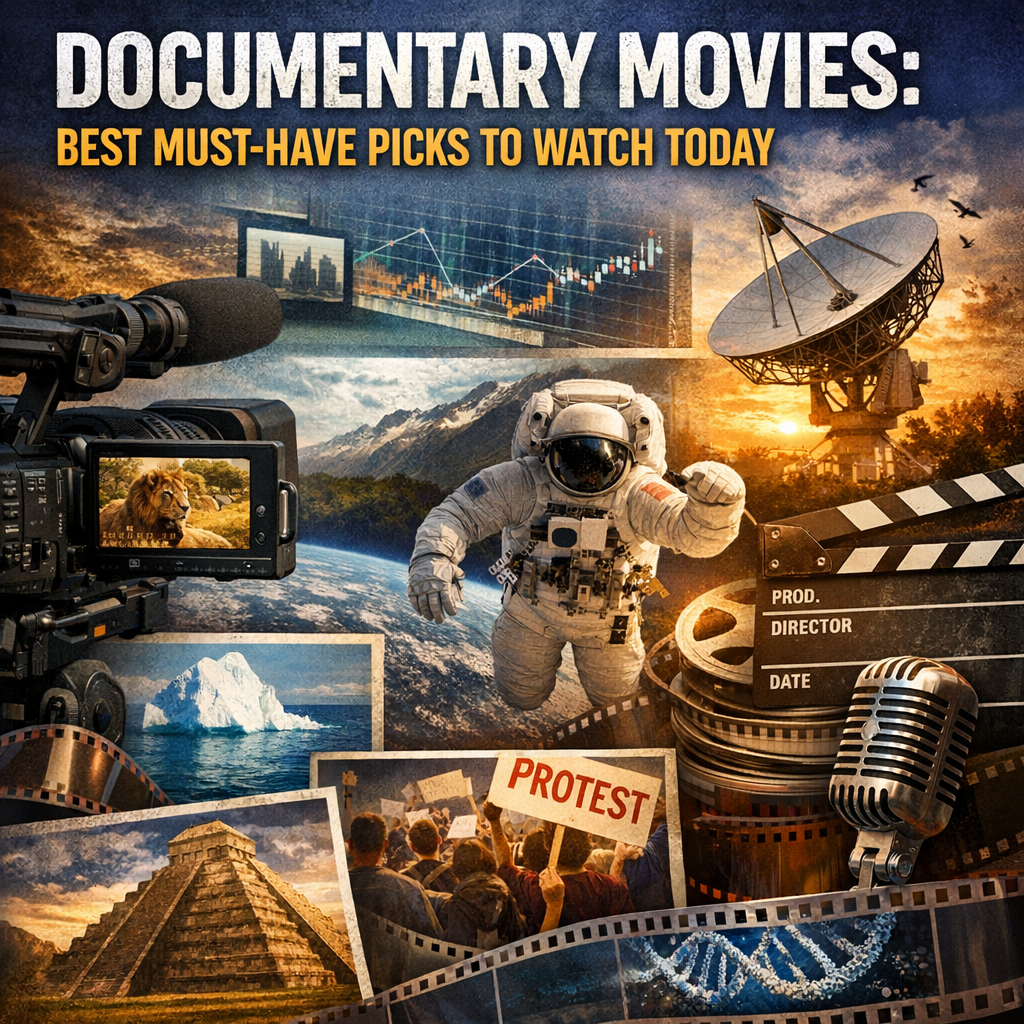 Illustration of Documentary Movies: Best Must-Have Picks to Watch Today