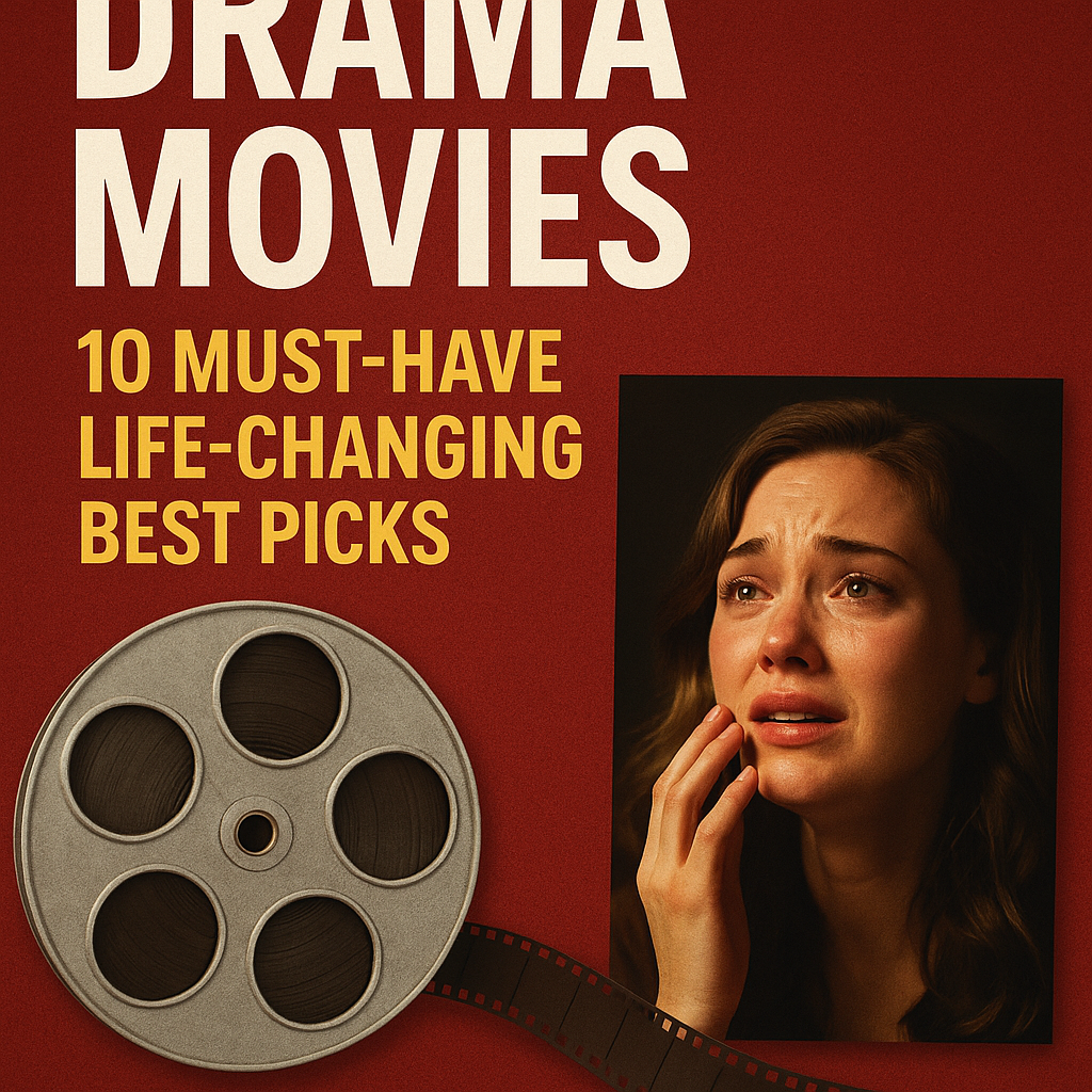 Illustration of Drama Movies: 10 Must-Have Life-Changing Best Picks