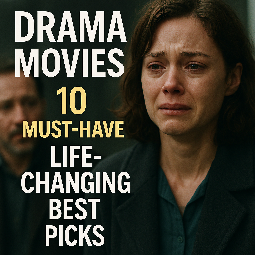 Illustration of Drama Movies: 10 Must-Have Life-Changing Best Picks