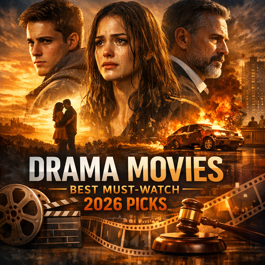 Illustration of Drama Movies: Best Must-Watch 2026 Picks