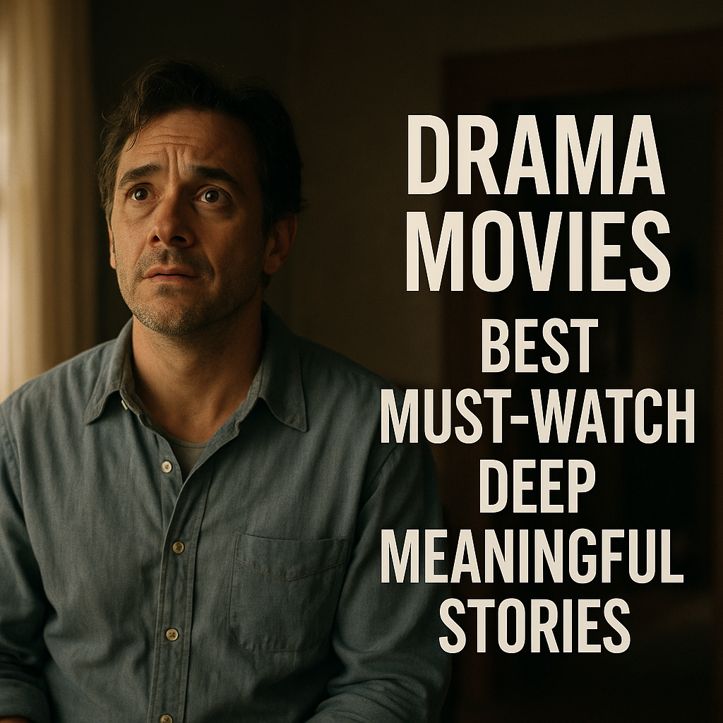 Illustration of Drama Movies: Best Must-Watch Deep Meaningful Stories
