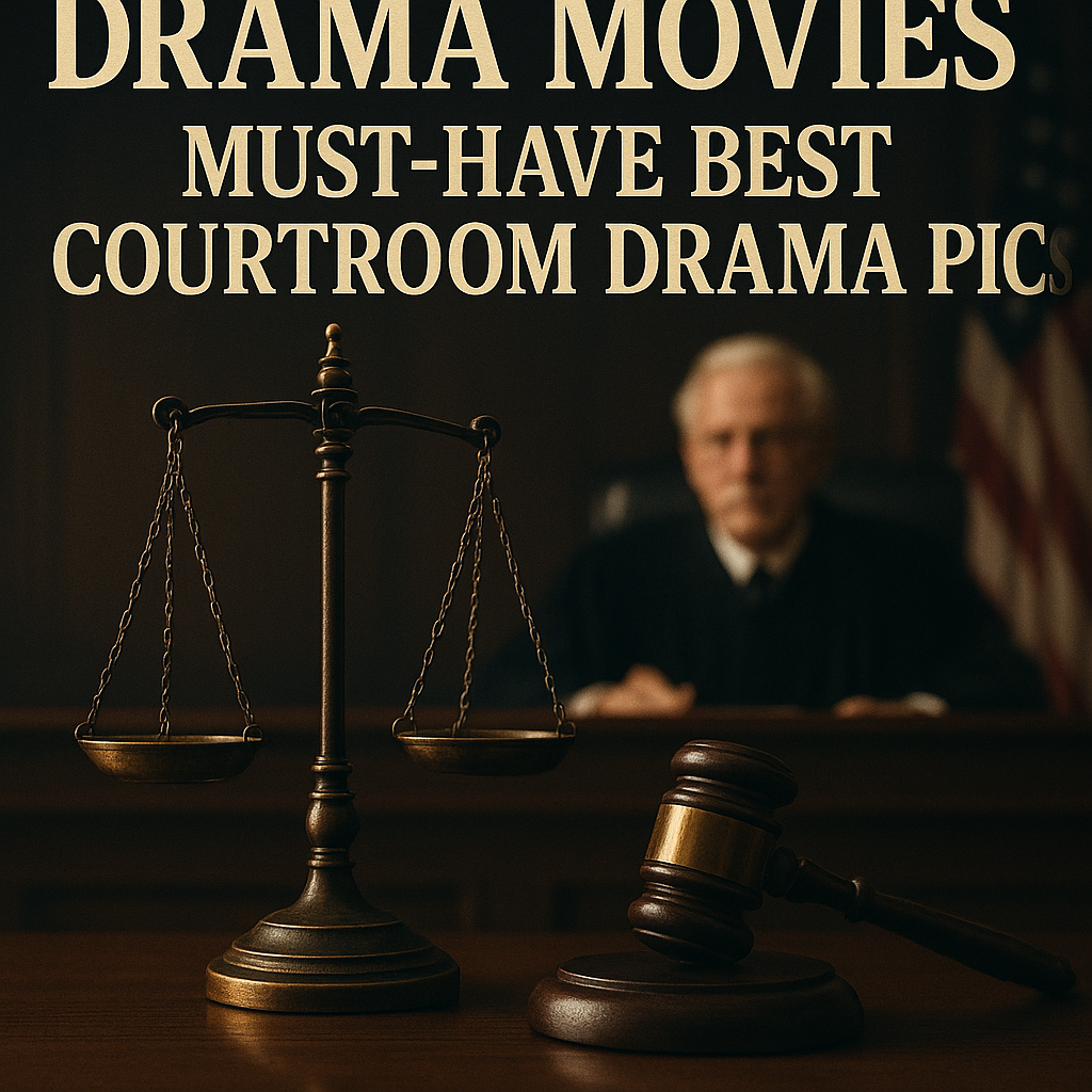 Illustration of Drama Movies: Must-Have Best Courtroom Drama Picks
