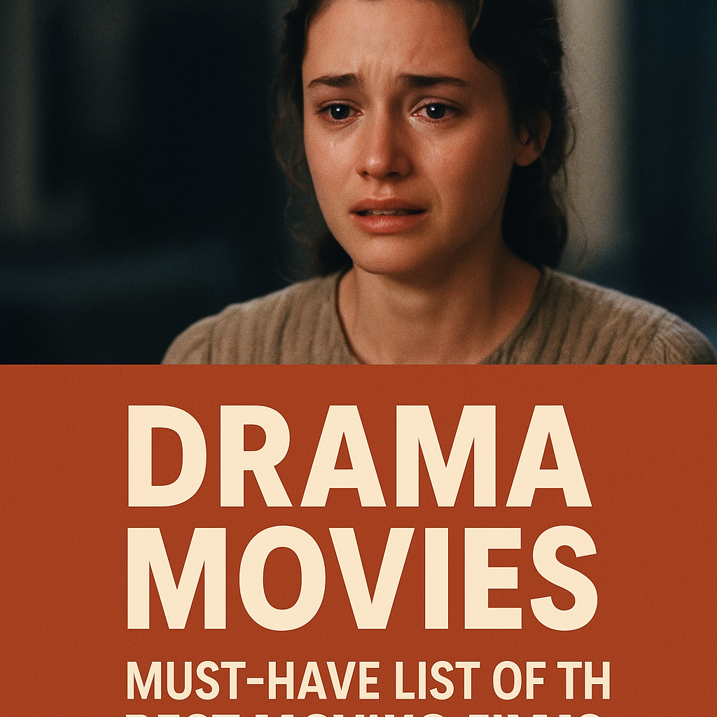 Illustration of Drama Movies: Must-Have List of the Best Moving Films