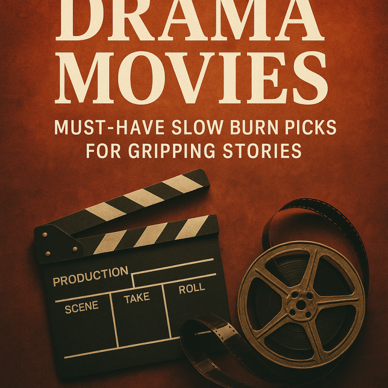 Illustration of Drama Movies: Must-Have Slow Burn Picks for Gripping Stories