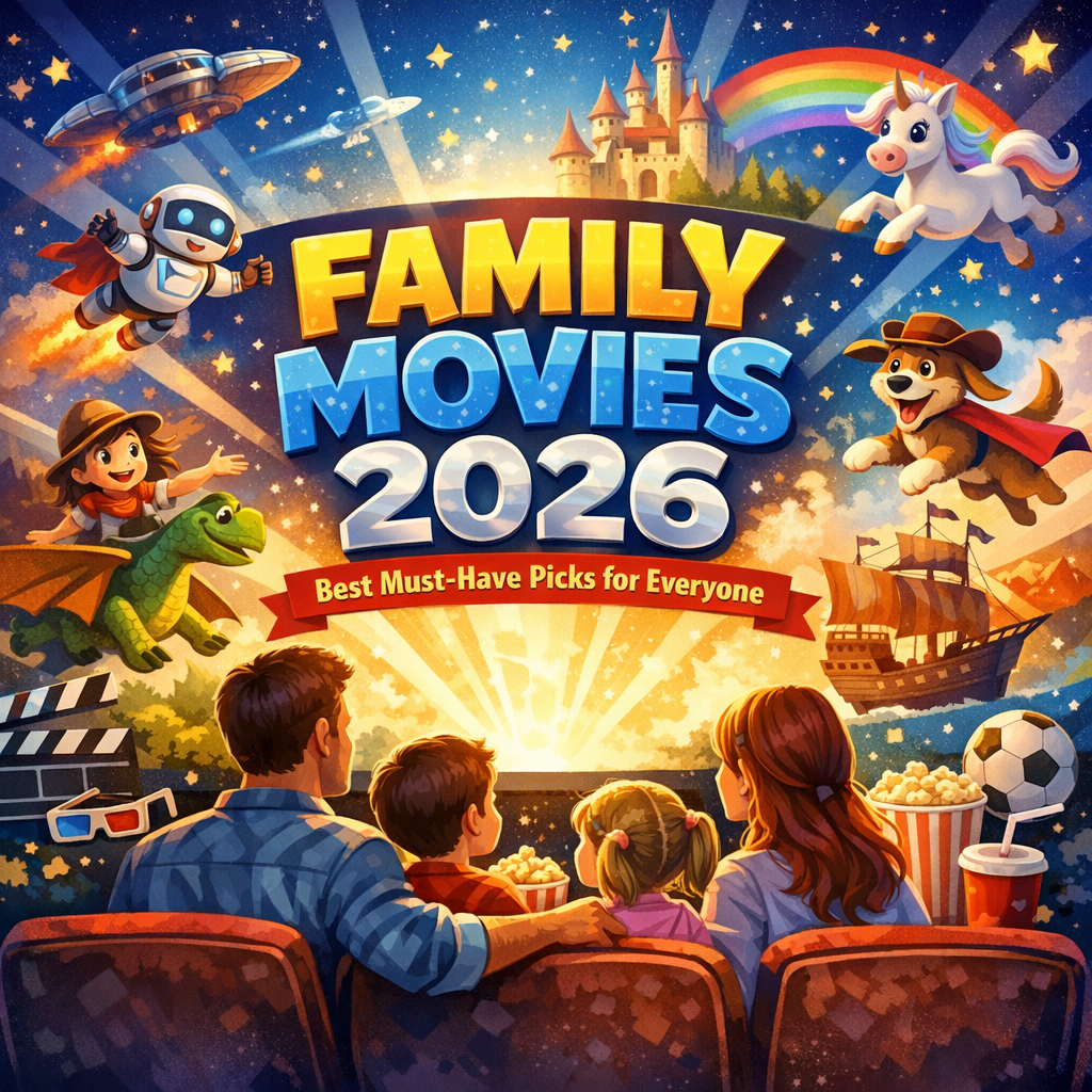 Illustration of Family Movies 2026: Best Must-Have Picks for Everyone