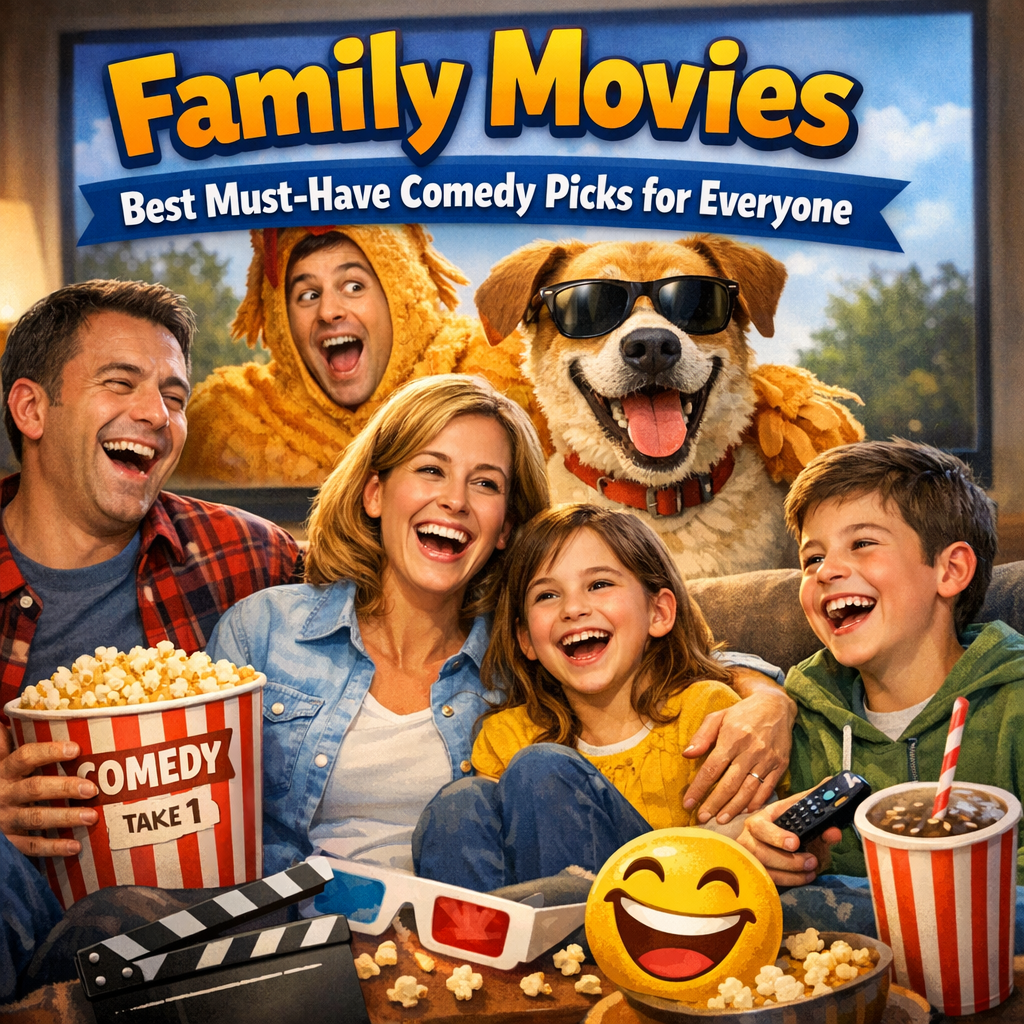 Illustration of Family Movies: Best Must-Have Comedy Picks for Everyone