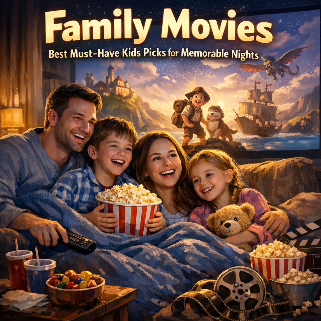 Illustration of Family Movies: Best Must-Have Kids Picks for Memorable Nights