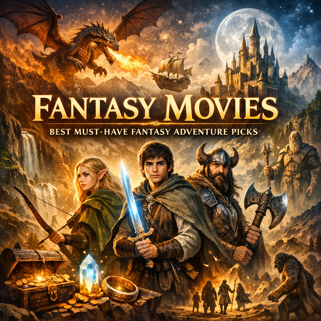 Illustration of Fantasy Movies: Best Must-Have Fantasy Adventure Picks