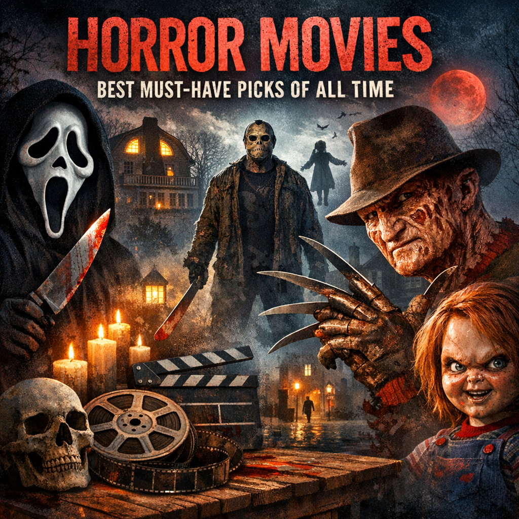 Illustration of Horror Movies: Best Must-Have Picks of All Time