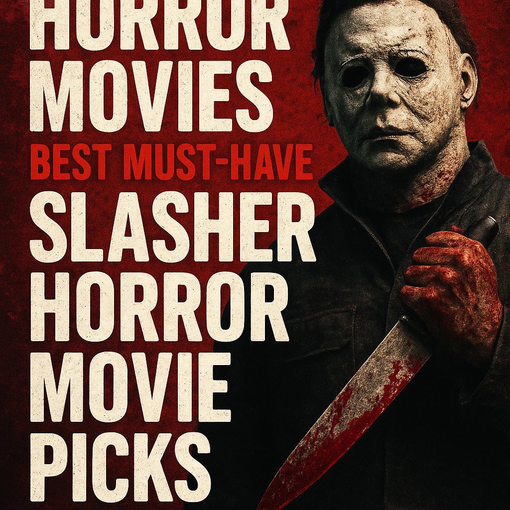 Illustration of Horror Movies: Best Must-Have Slasher Horror Movie Picks