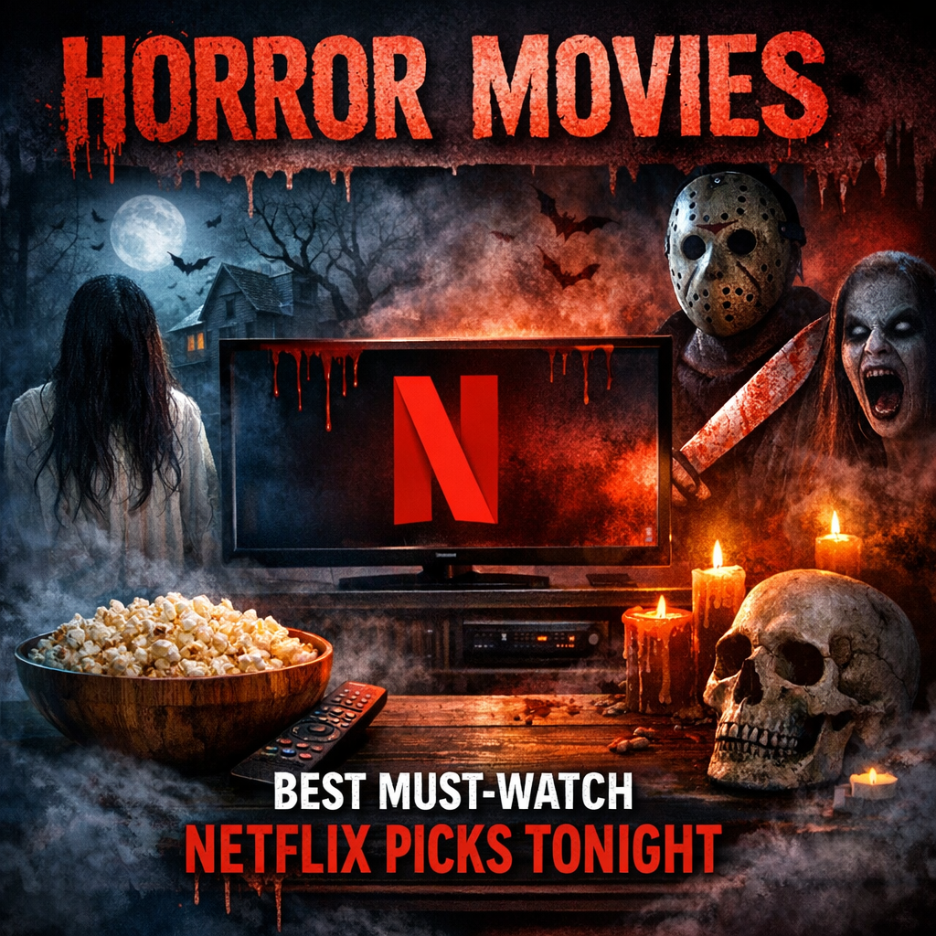 Illustration of Horror Movies: Best Must-Watch Netflix Picks Tonight