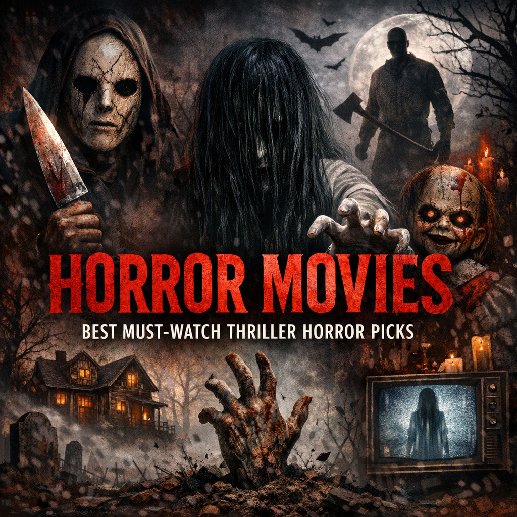 Illustration of Horror Movies: Best Must-Watch Thriller Horror Picks