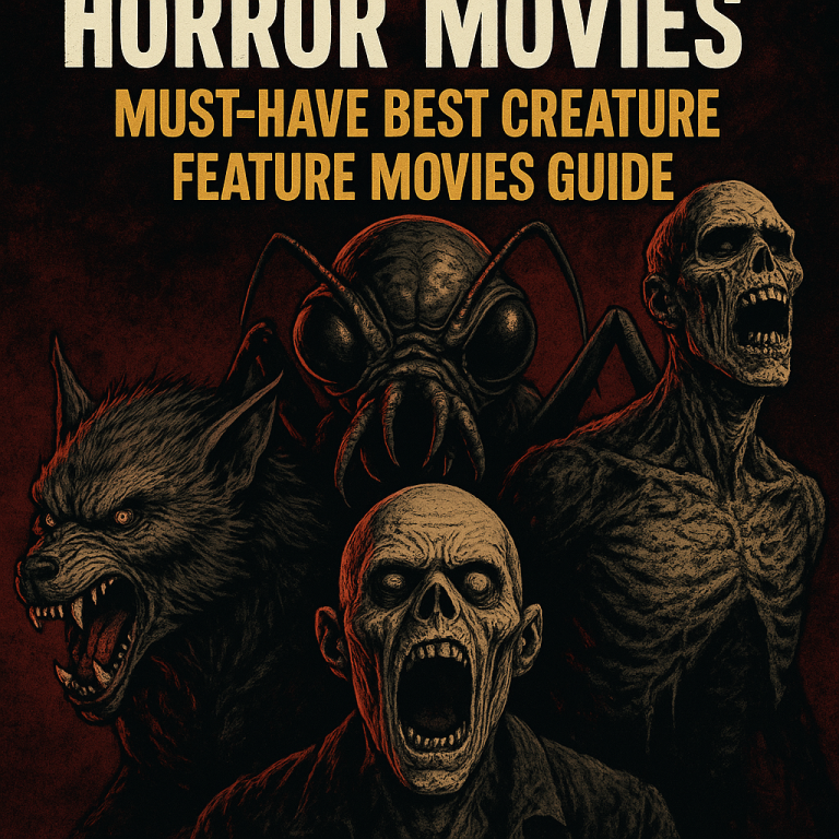 Illustration of Horror Movies: Must-Have Best Creature Feature Movies Guide