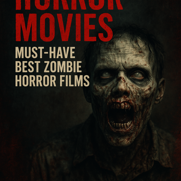 Illustration of Horror Movies: Must-Have Best Zombie Horror Films