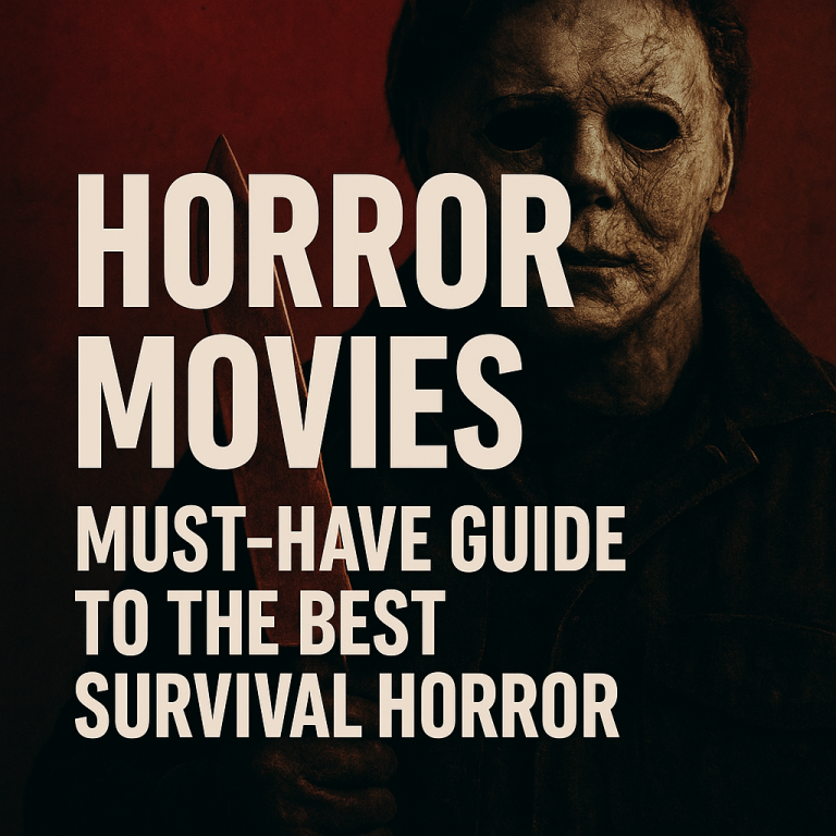 Illustration of Horror Movies: Must-Have Guide to the Best Survival Horror