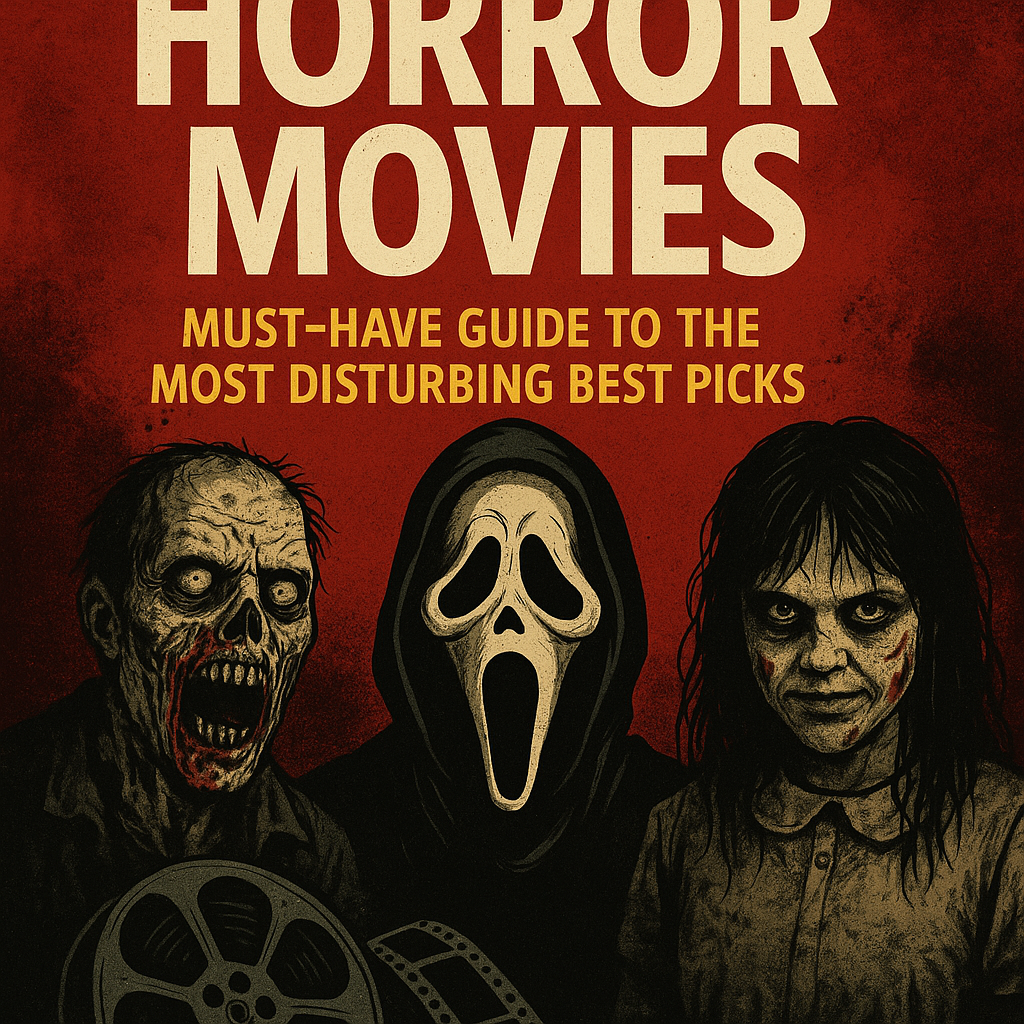 Illustration of Horror Movies: Must-Have Guide to the Most Disturbing Best Picks