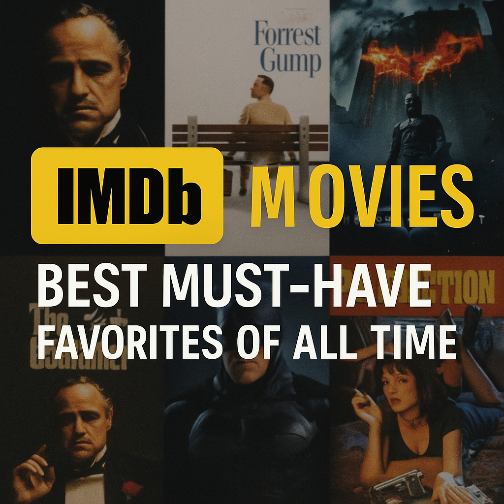 Illustration of IMDb Movies: Best Must-Have Favorites of All Time