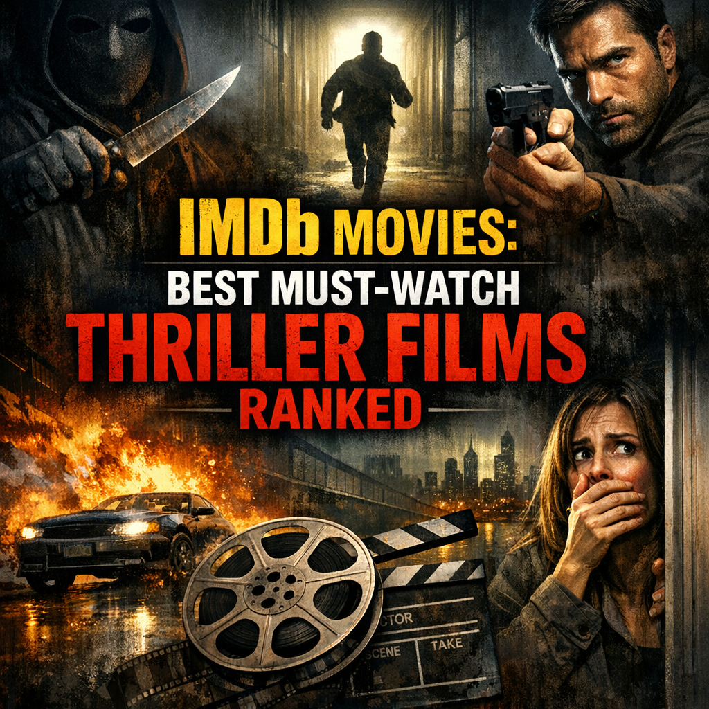 Illustration of IMDb Movies: Best Must-Watch Thriller Films Ranked