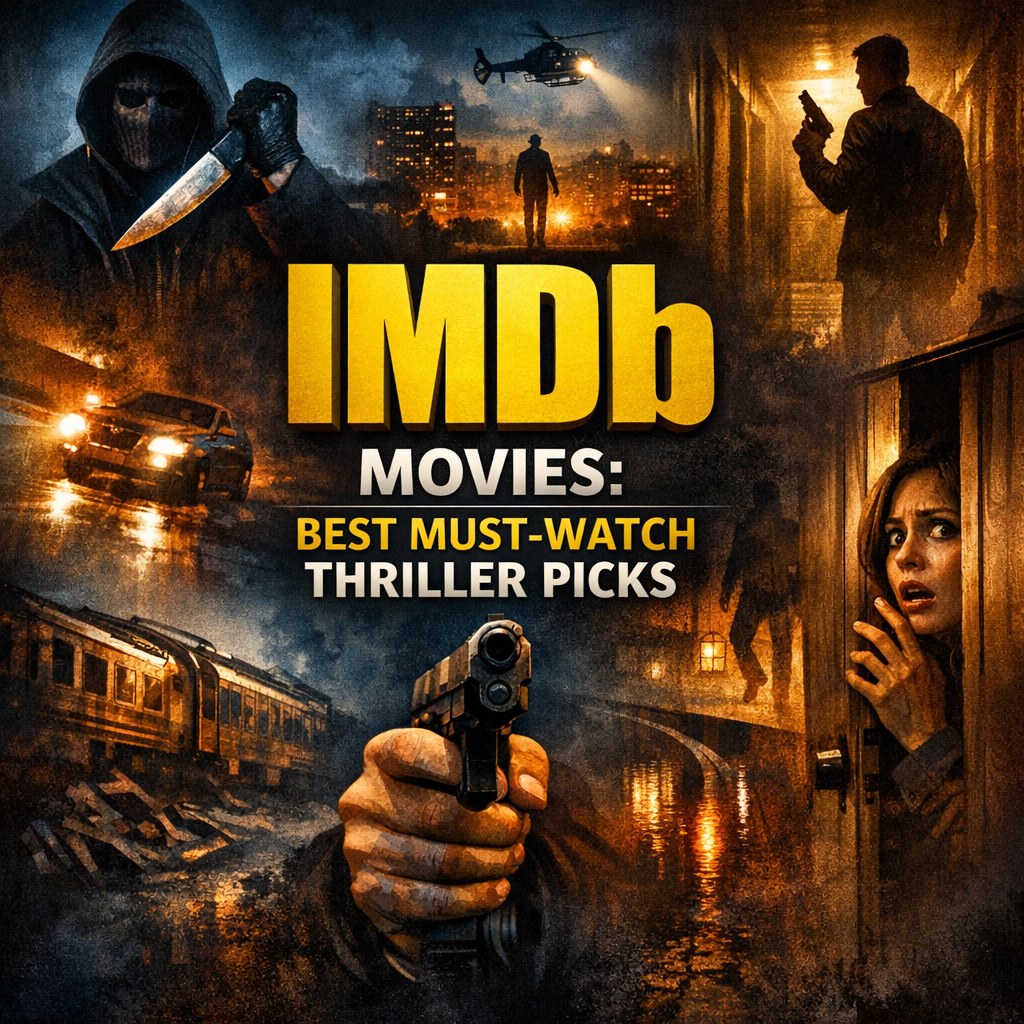 Illustration of IMDb Movies: Best Must-Watch Thriller Picks
