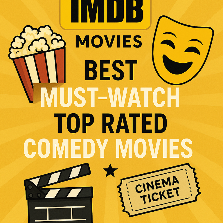 Illustration of IMDb Movies: Best Must-Watch Top Rated Comedy Movies