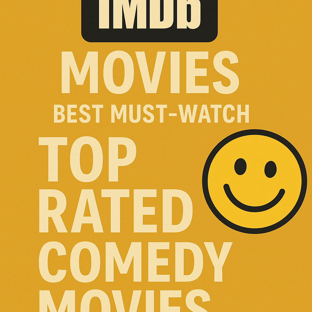 Illustration of IMDb Movies: Best Must-Watch Top Rated Comedy Movies