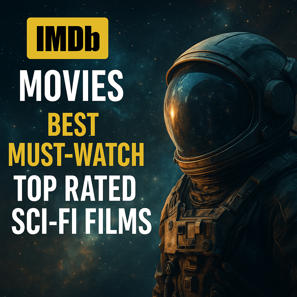 Illustration of IMDb Movies: Best Must-Watch Top Rated Sci-Fi Films