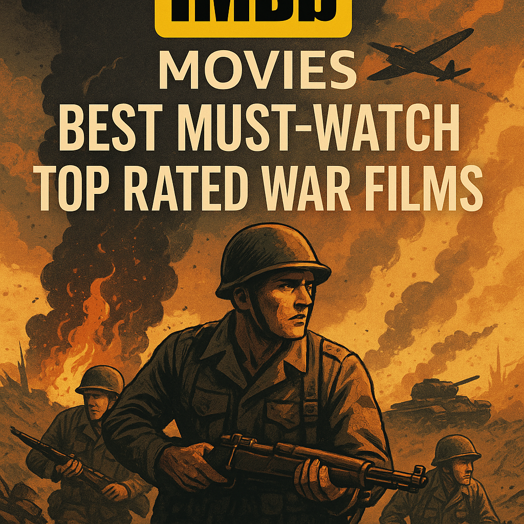 Illustration of IMDb Movies: Best Must-Watch Top Rated War Films