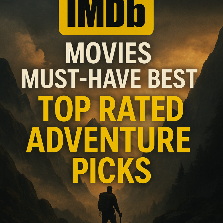 Illustration of IMDb Movies: Must-Have Best Top Rated Adventure Picks