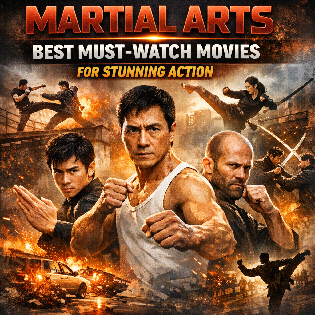 Illustration of Martial Arts Best Must-Watch Movies for Stunning Action