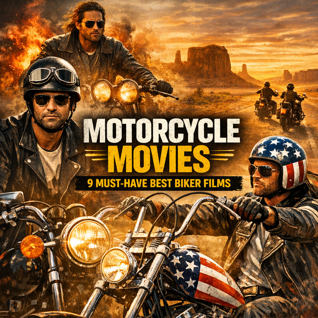 Illustration of Motorcycle Movies: 9 Must-Have Best Biker Films