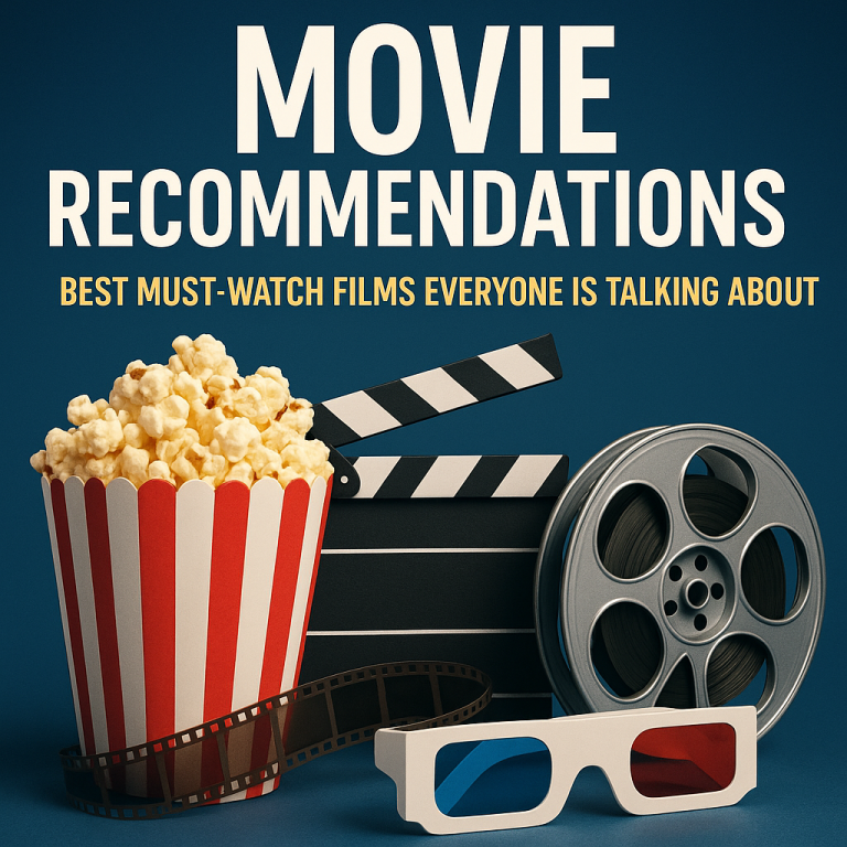 Illustration of Movie Recommendations: Best Must-Watch Films Everyone Is Talking About