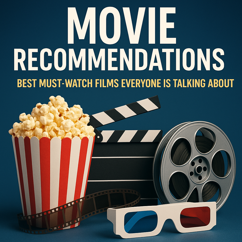 Illustration of Movie Recommendations: Best Must-Watch Films Everyone Is Talking About