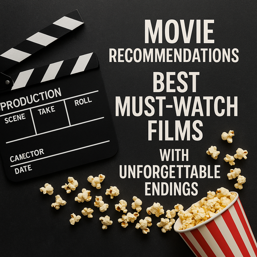 Illustration of Movie Recommendations: Best Must-Watch Films with Unforgettable Endings