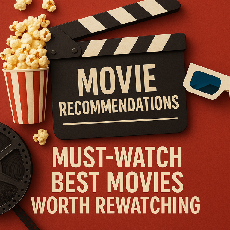 Illustration of Movie Recommendations: Must-Have Best Movies Worth Rewatching